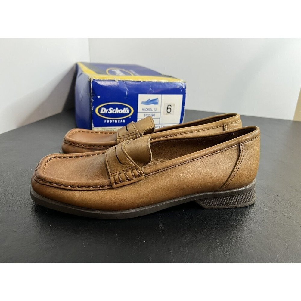 Dr Scholl’s Women Casual Brown Footwear Nickel12 Size 6 Genuine Leather - Picture 6 of 10
